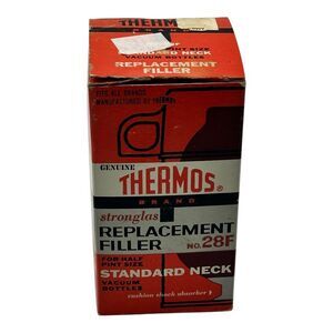 THERMOS Brand Stronglas Replacement Filler No. 28F Standard Neck Vacuum Bottles‎